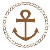 The Key of Life mark, an ankh blended with an anchor